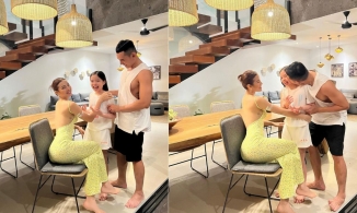 Phương Trinh Jolie khoe ảnh hạnh phúc bên con gái và Lý Bình nhưng vòng 3 'đốt mắt' lại là tâm điểm