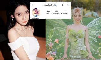 Kỉ lục mới của Angelababy: Là nữ diễn viên Trung đầu tiên có 10 triệu follow trên Instagram