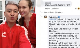 Tuấn Hưng đáp trả gay gắt nhưng cực văn minh khi bị mỉa mai 'chui gầm chạn'
