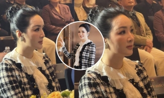 Bóc nhan sắc thật của Hoa hậu Đền Hùng U50 Giáng My qua cam thường 