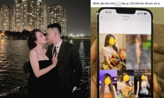 Khắc Việt lên tiếng chuyện Thảo Bebe lên mạng 'tìm tung tích gái lạ'