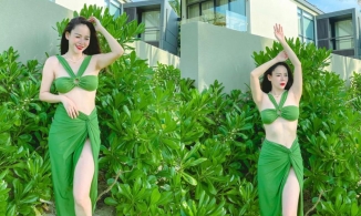 Diễm Hương 'Gara hạnh phúc' khoe ảnh mới, vóc dáng ăn đứt loạt thiếu nữ xuân thì