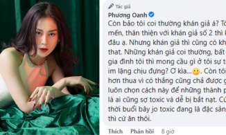 Phương Oanh lại tuyên bố với cư dân mạng: 'Sống và chơi với thị phi luôn'