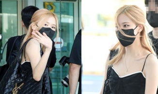 Rosé (Blackpink) nổi bật tại sân bay sang Pháp nhờ làn da trắng bật tone và khí chất thần tiên