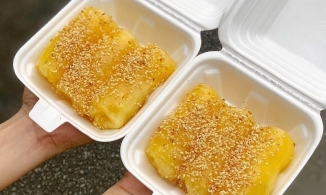 Bánh cuốn ngọt, đặc sản Campuchia nhất định phải thử khi đến chợ Hồ Thị Kỷ