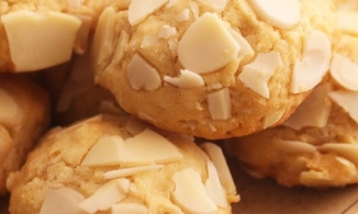 Cách làm bánh quy dừa hạnh nhân cực dễ bằng nồi chiên không dầu