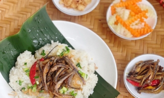 Cách làm xôi cá cơm đúng chuẩn Nha Trang, để dành ăn sáng thì hết ý