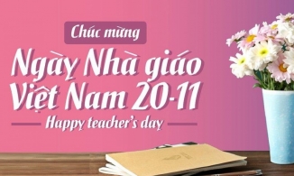 999+ lời chúc 20/11 ngắn gọn, ý nghĩa và hay nhất dành tặng thầy,cô giáo