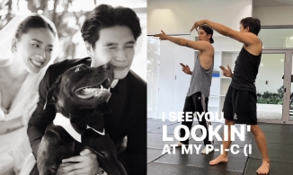 Huy Trần bỗng dưng học nhảy, chàng định biểu diễn tặng nàng trong đám cưới?