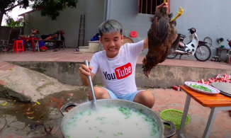 Sở TTTT Bắc Giang vào cuộc vụ con trai bà Tân Vlog nấu cháo gà nguyên lông