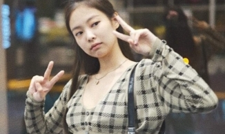 Goi gu thời trang sân bay ‘cực sang chảnh’ của Jennie Black Pink