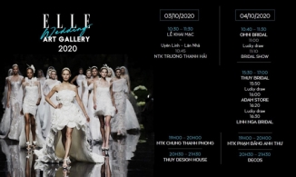Sàn diễn Việt mở màn với 10 show diễn của Elle Wedding Art Gallery 