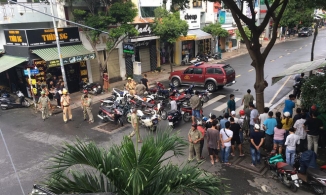 Chi nhánh ngân hàng Techcombank bị một phụ nữ cướp 2 tỷ giữa ban ngày