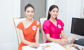 Bất ngờ với 2 thí sinh Hoa Hậu Việt Nam 2020 giống nhau như 2 chị em ruột