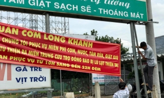 Vợ chồng chủ quán ở Đồng Nai mời cơm miễn phí tất cả các đoàn từ thiện