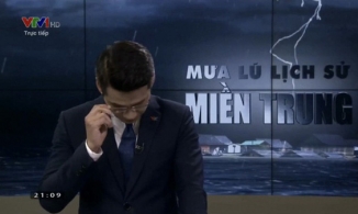 Đời tư của Tuấn Dương - BTV khóc trên sóng trực tiếp về bão lũ miền Trung