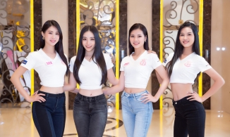 Thí sinh Hoa hậu Việt Nam 2020 đối mặt thử thách vén áo khoe eo