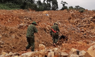 Sạt lở Rào Trăng 3: Thu hẹp hiện trường tìm kiếm nạn nhân mất tích