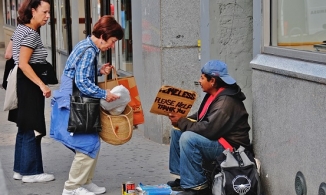Vì Covid-19, dân Mỹ chuyển sang ăn xin trực tuyến