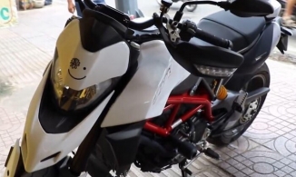 Chỉ một chi tiết nhỏ trên chiếc Motor cũng thấy được Công Phượng yêu vợ như thế nào