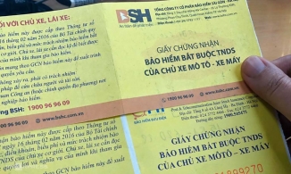 Mang bảo hiểm xe máy hết hạn bị phạt bao nhiêu tiền?
