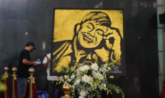 Bí ẩn bức tranh vẽ duy nhất trưng bày tại đám tang nghệ sĩ Chí Tài