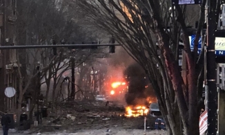 Mỹ xảy ra vụ nổ làm rung chuyển cả thành phố ngày Giáng sinh