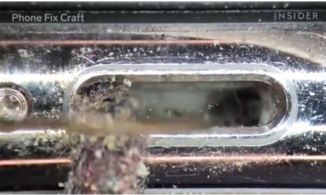 Video vệ sinh iPhone nhìn dưới kính hiển vi gây bão MXH