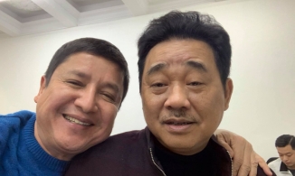  'Ngọc Hoàng' Quốc Khánh đã lộ diện ở buổi tập kịch bản Táo Quân 2021