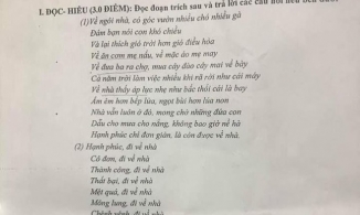 Đen Vâu lại “ra đề thi” cuối kỳ môn Văn khiến cư dân mạng nể phục