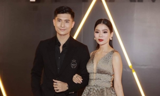 Lệ Quyên lần đầu công khai tay trong tay cùng Lâm Bảo Châu trên thảm đỏ