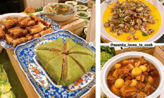 Ra mà xem bữa cơm tất niên nhà Hà Tăng này, hẳn là buffet Tết 3 miền 
