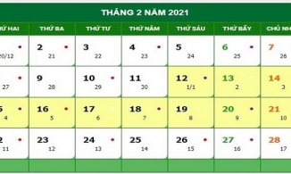Bạn có biết tháng 2/2021 là tháng 'bảo bối' vì 6 năm mới có 1 lần?