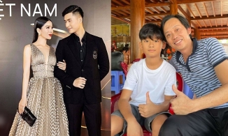 Con trai Lệ Quyên vui vẻ đi chơi cùng tình mới của mẹ