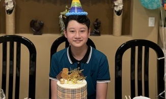 Con trai Jennifer Phạm và chồng cũ Quang Dũng mới 13 tuổi đã cao hơn 1,7m