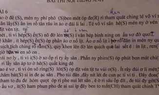 Dân tình cười ngất với cách phiên âm tiếng Anh 'bá đạo' của sinh viên 