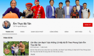 Kênh cũ tụt view không phanh, bà Tân Vlog vội vàng lập kênh mới