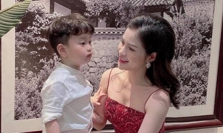 Vợ cũ 'mỉa mai' Việt Anh, nói con trai giống gen bố nên hay 'rủ gái về'