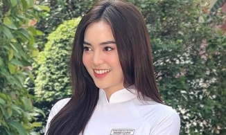 Ninh Dương Lan Ngọc khoe nhan sắc 'em chưa 18' trong tà áo dài duyên dáng 