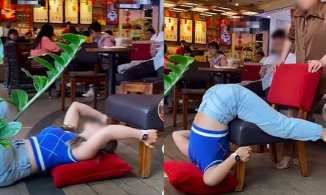 Dân tình chỉ trích hai cô gái kém duyên khi 'đu trend' uốn dẻo ngay tại quán cà phê