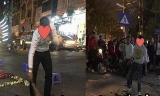 Tỏ tình bị thất bại, chàng trai lẳng lặng đi dọn rác