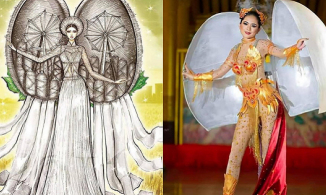 Vừa công bố, trang phục dân tộc của Khánh Vân đã bị tố đạo nhái Hoa hậu Myanmar