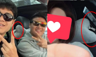 Dân tình phát hiện Quang Hải chở tình mới trên 'con Mẹc huyền thoại'