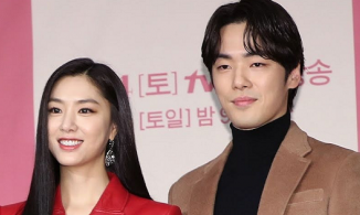 Cặp đôi phụ 'Hạ cánh nơi anh' Seo Ji Hye và Kim Jung Hyun bị khui chuyện hẹn hò