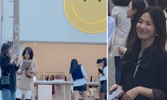 Fan bắt gặp Song Hye Kyo ngoài đời, ngỡ ngàng với nhan sắc tuổi 40 bất chấp camera thường