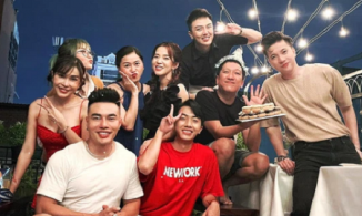 Trường Giang được đồng nghiệp tổ chức sinh nhật, Nhã Phương vắng bóng nhưng vẫn làm điều này cho chồng