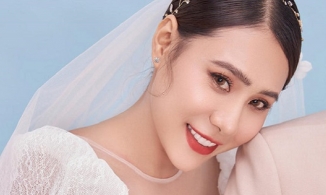 Hồ Bích Trâm chính thức 'từ bỏ cuộc chơi', tung bộ ảnh cưới xinh như hoa