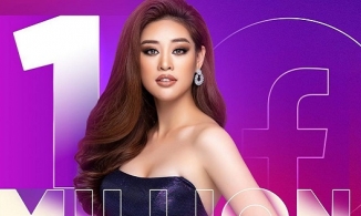 Thêm 255 ngàn fan trong 4 ngày, fanpage Khánh Vân cán mốc 1 triệu follow