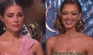 Hai nữ MC dẫn chung kết Miss Universe bị soi biểu cảm 'khó ở', hoá ra từng cùng yêu một người 