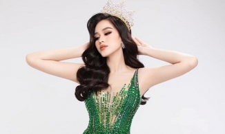 Bị chê là 'Hoa hậu nông dân', Đỗ Thị Hà chứng minh nhan sắc sang trọng